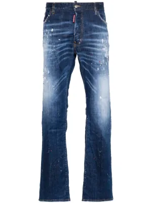 DSQUARED2 Cool Guy ダメージ ジーンズ | ブルー | FARFETCH JP