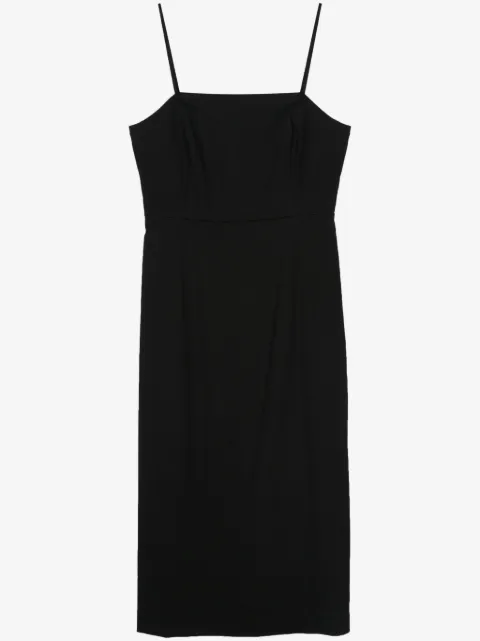 Theory sleeveless A-line midi dress