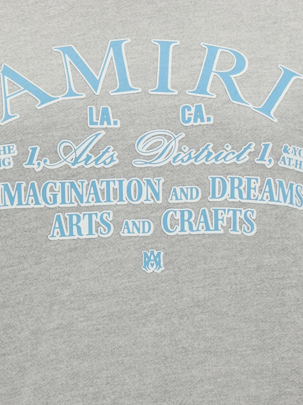 Amiri District Sweatshirt In Grey