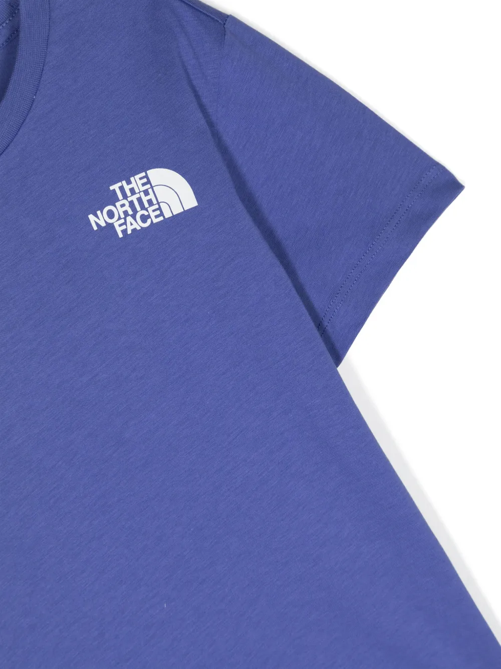 The North Face Kids Katoenen T-shirt Blauw