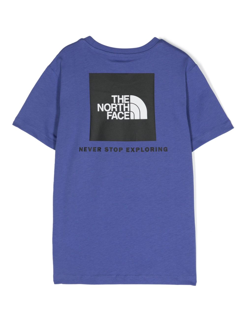 The North Face Kids Redbox cotton T-shirt - Blue