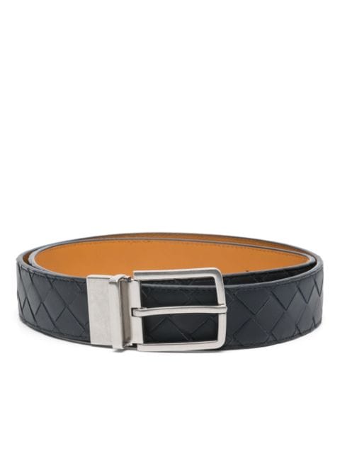 Bottega Veneta Intrecciao leather belt 