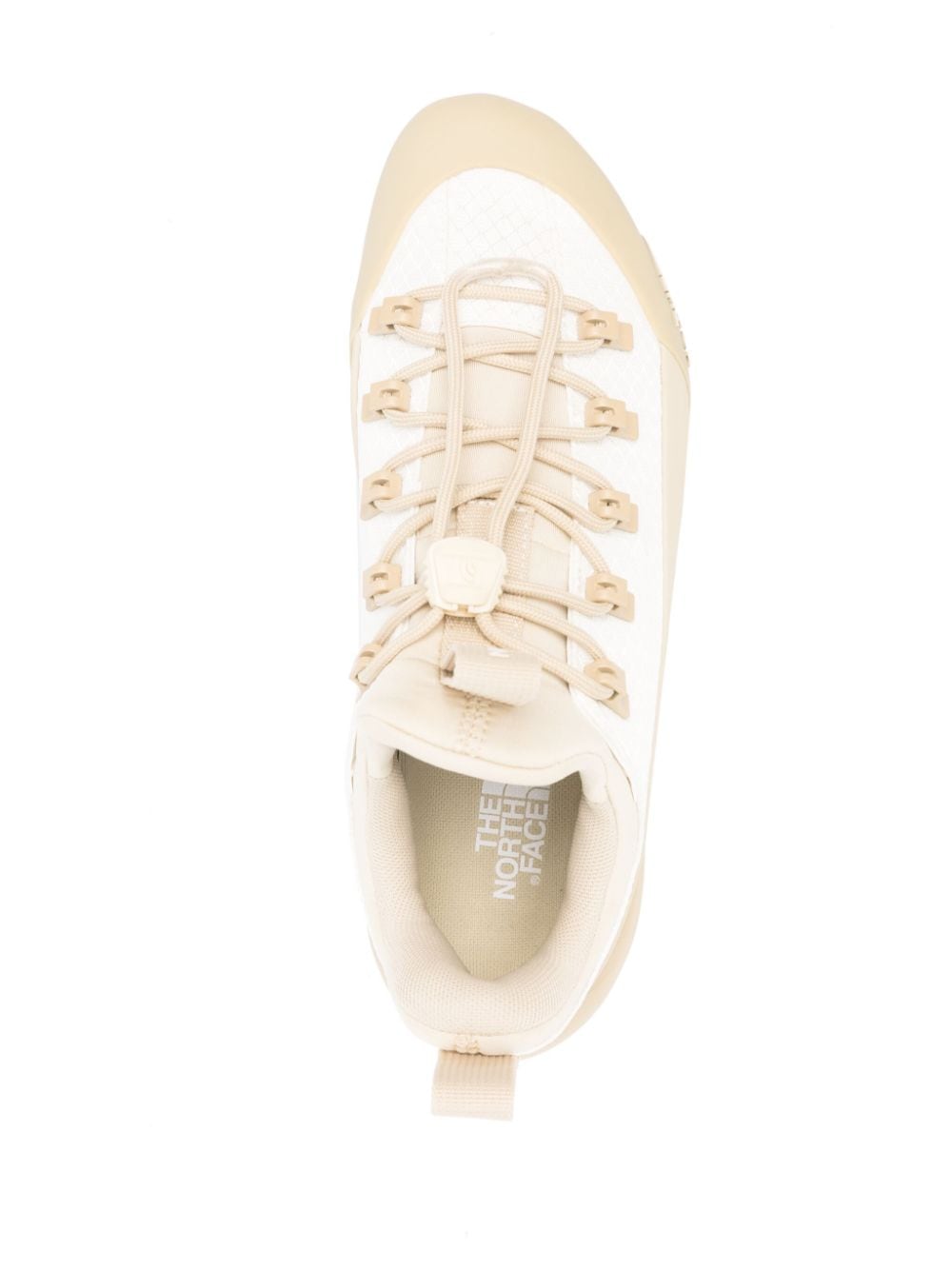 Shop The North Face Glenclyffe Logo-embossed Sneakers In Neutrals