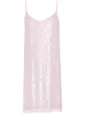 P.A.R.O.S.H. Gabriel sequinned mini dress - Pink