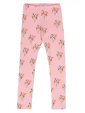 Bobo Choses Fireworks cotton leggings - Pink