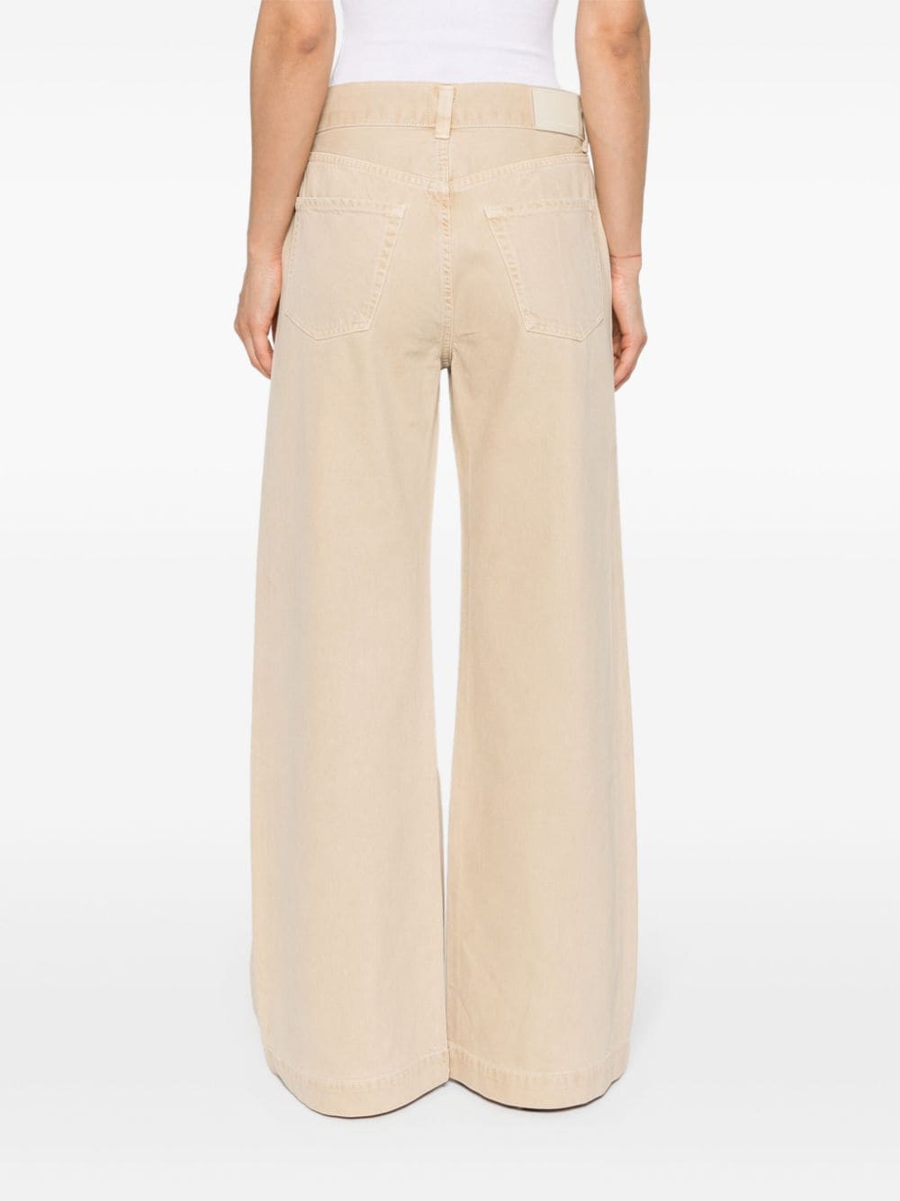Citizens of Humanity Beverly wide-leg jeans Beige