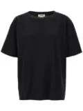 B SIDES cotton T-shirt - Black