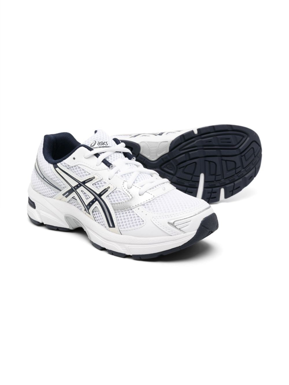 Shop Asics Gel-1130 Lace-up Sneakers In 白色