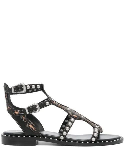 Sandales Pony 55 mm en cuir - Ash - Modalova