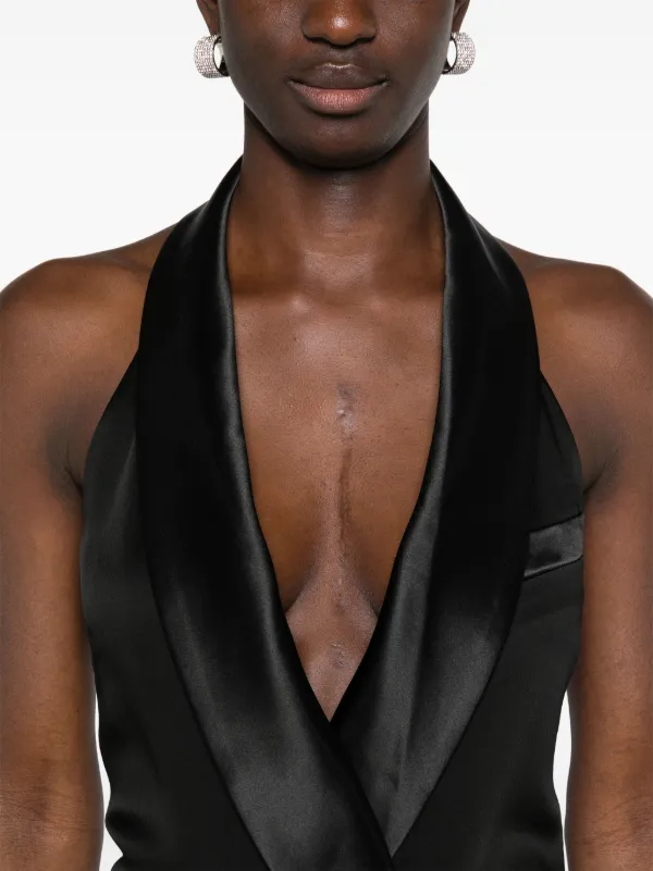 Simkhai Janice ホルターネック マキシドレス | ブラック