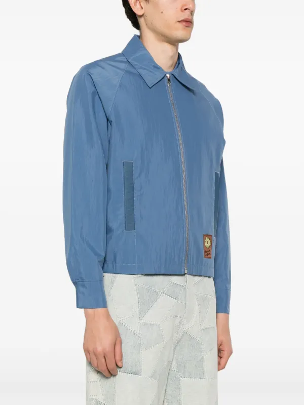 Maison Kitsuné Floating Flower ボンバージャケット | ブルー 