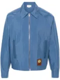 Maison Kitsuné Floating Flower-patch bomber jacket - Blue