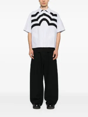 JUNYA WATANABE パンツ（その他） 白x黒 2000424G0153 JUNYA WATANABE MAN(ジュンヤワタナベマン)｜COTTON DENIM X
