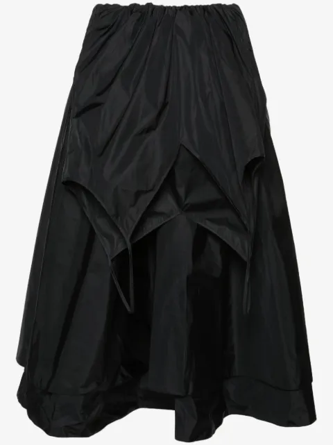 ALAINPAUL Pina layered midi skirt