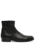 Buttero Floyd leather ankle boots - Black