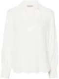 Blanca Vita Benjamin silk blouse - White