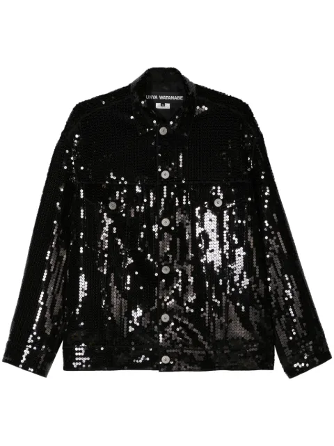 Junya Watanabe sequined shirt jacket