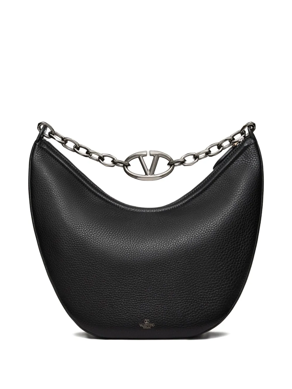 Valentino Garavani medium VLogo Moon shoulder bag | Black | Image 1