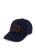Valentino Garavani VLogo Signature cotton cap - Blue