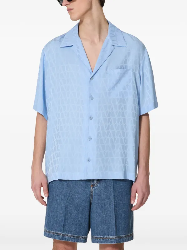 現行美品　 ヴァレンティノ トワル イコノグラフ　シルクシャツ 23556578_53898633_1000.jpg
