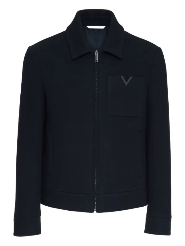 ジャケット・アウター vintage valentino garavani wool jacket Luxury jacket for men - Valentino Garavani black wool jacket