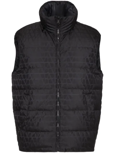 Valentino Garavani Toile Iconographe padded gilet