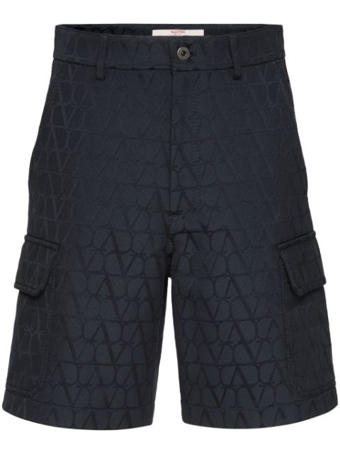 Valentino Garavani Toile Iconographe cotton shorts