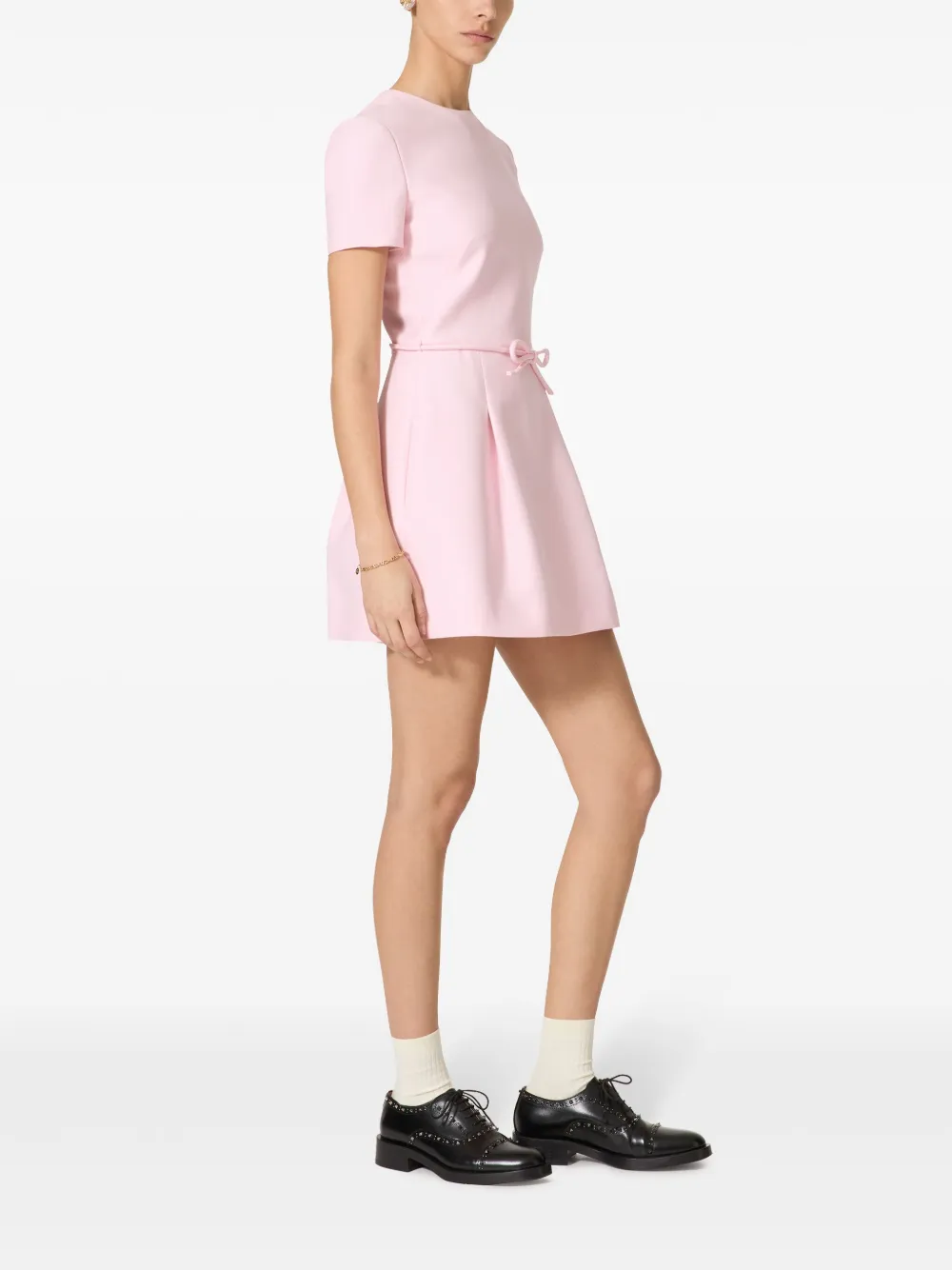 Valentino Garavani Mini-jurk met strikdetail - Roze