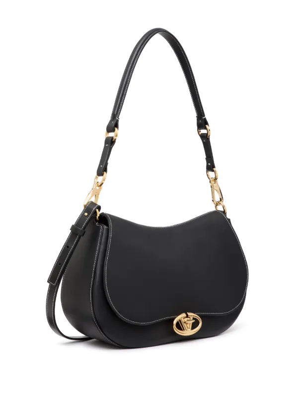 バッグ・カバンその他 Valentino Garavani Black leather shoulder bag Vintage Valentino Garavani Shoulder Bag Crossbody Black