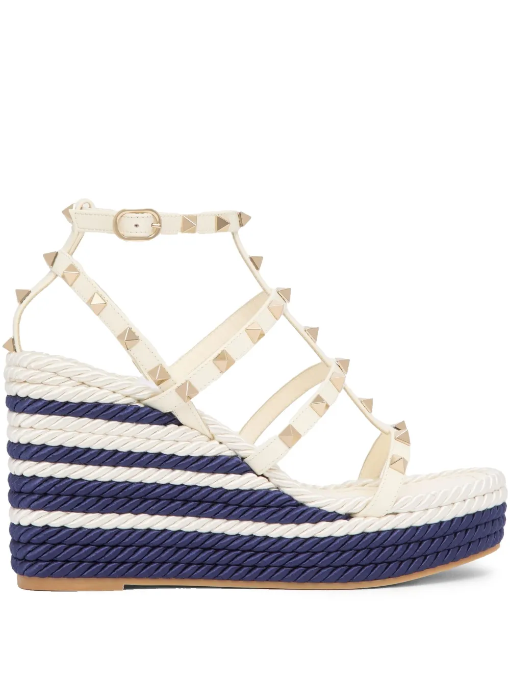 Valentino Garavani 95mm Rockstud sandals White