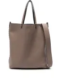 Valentino Garavani Rockstud-embellished reversible tote bag - Neutrals