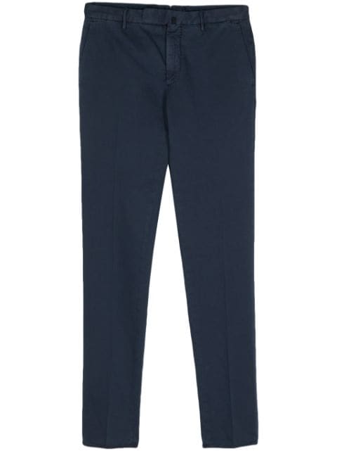 Incotex twill tapered-leg trousers