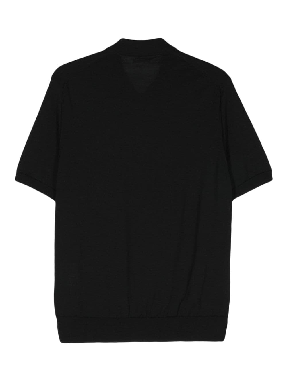 Image 2 of Comme Des Garçons Play heart-patch wool polo shirt
