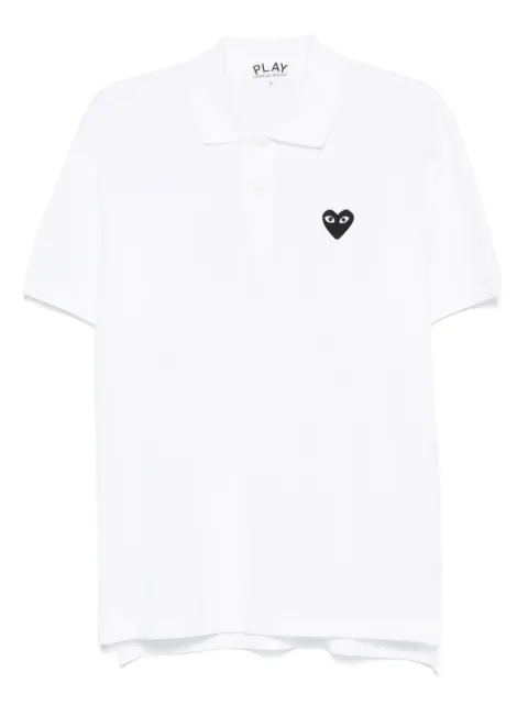 Comme Des Garçons Play appliqué-logo polo shirt