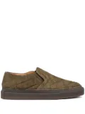 Buttero slip-on suede sneakers - Green