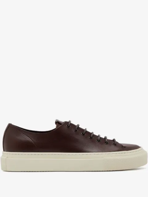 Buttero lace-fastening leather sneakers