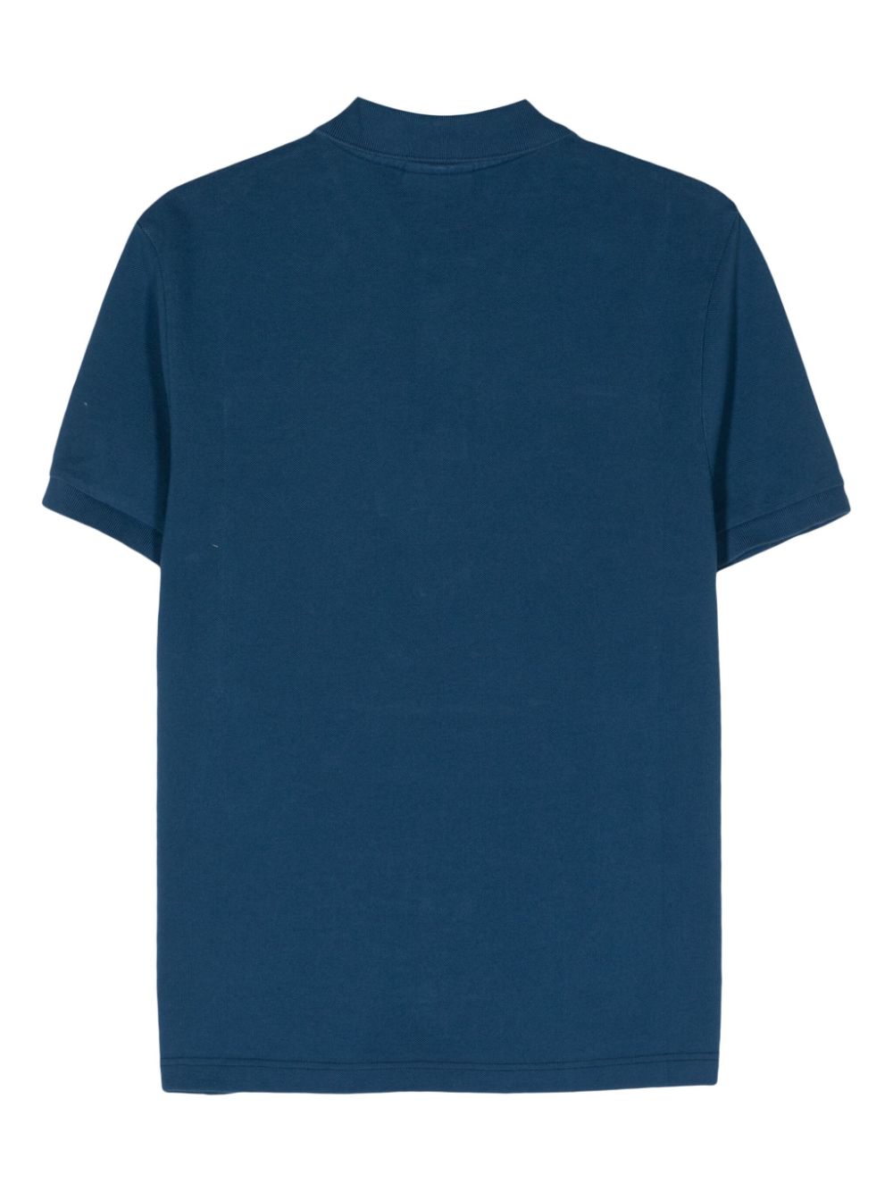 Lacoste logo-print piqué polo shirt - Blauw
