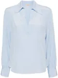 Blanca Vita Benjamin silk blouse - Blue