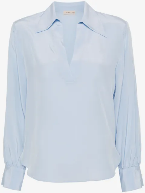 Blanca Vita Benjamin silk blouse