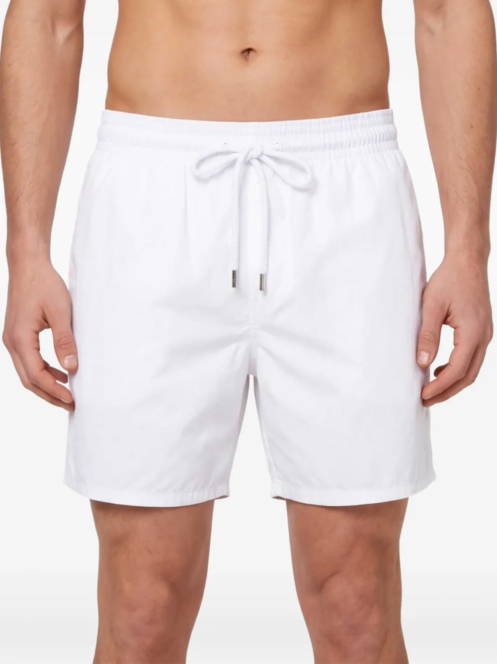 Vilebrequin Zwembroek met elastische taille Wit