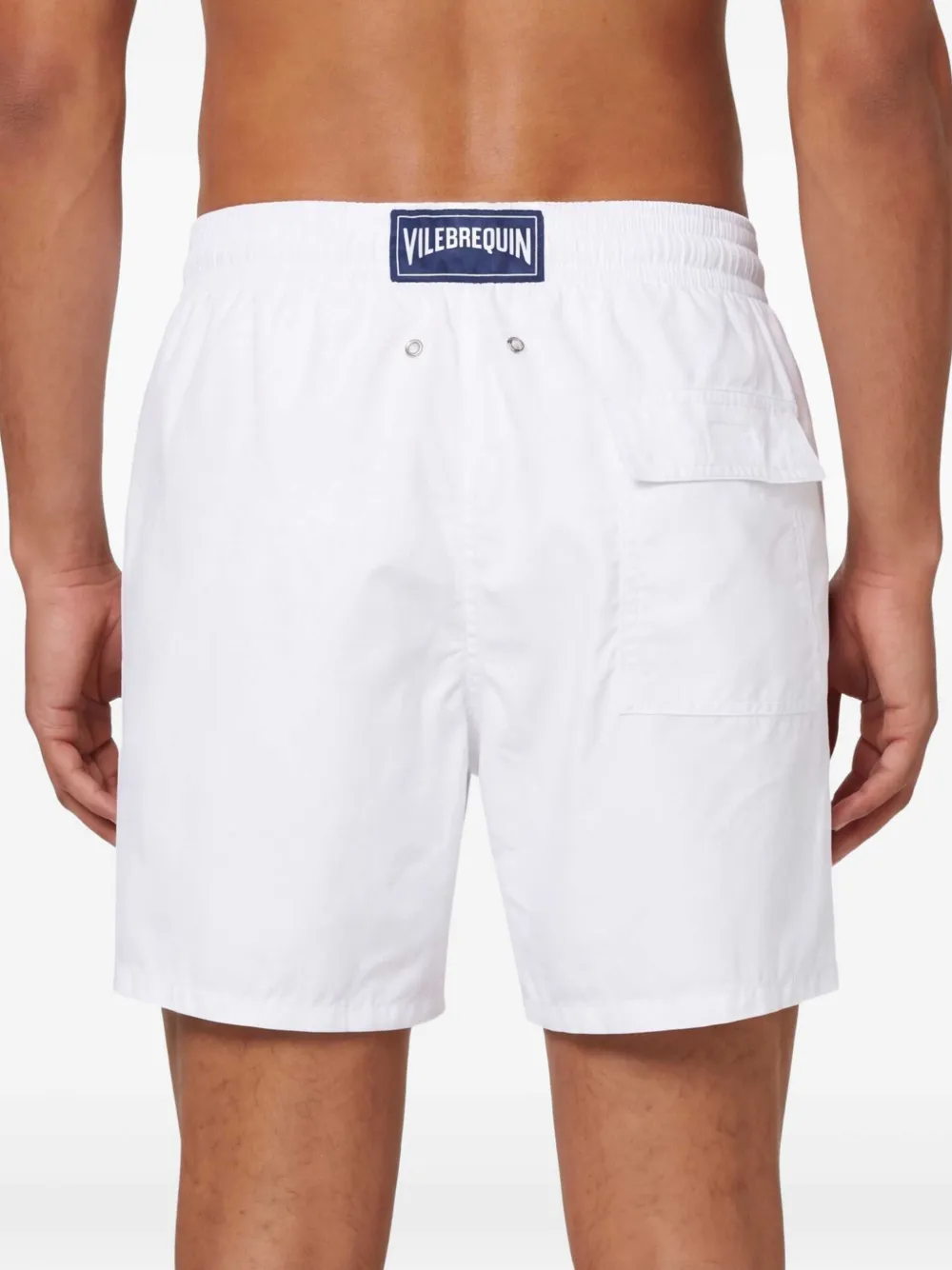 Vilebrequin Zwembroek met elastische taille Wit