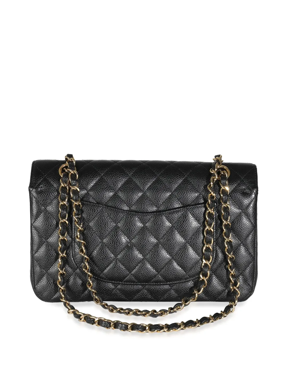 CHANEL Pre-Owned Double Flap medium schoudertas - Zwart