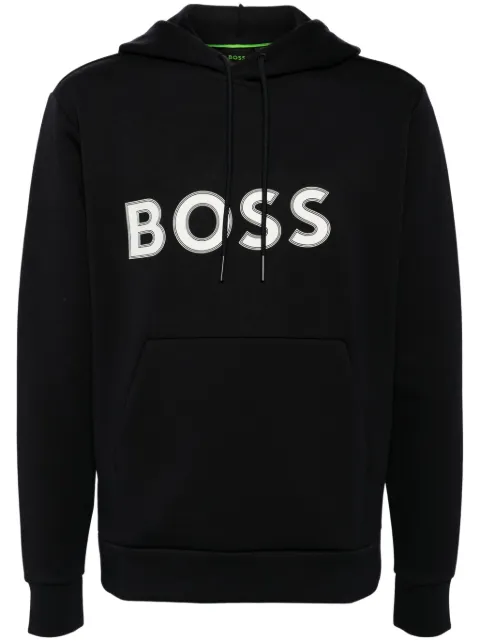 BOSS hoodie con logo estampado