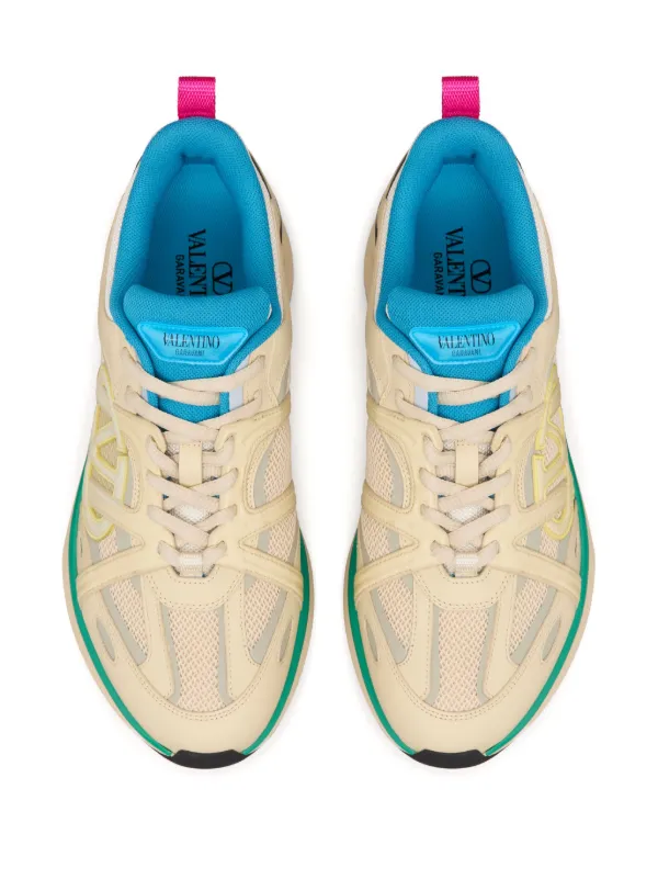 スニーカー Valentino Garavani 'Vlogo Easyjog' Sneakers Vlogo Easyjog Low-top Sneaker In Calfskin And Fabric for Man