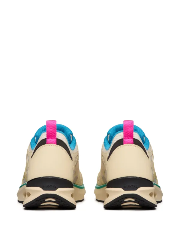 Valentino Garavani VLogo Easyjog Leather Sneakers | Neutrals