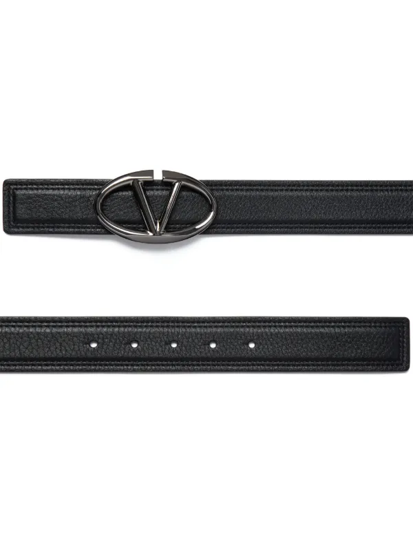Valentino Garavani The Bold Edition VLogo Belt | Black