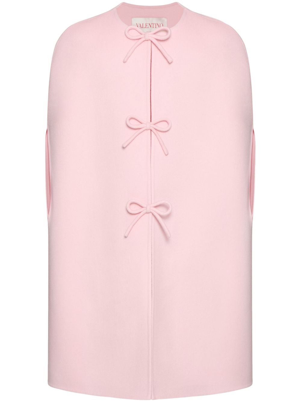 Valentino Garavani bows virgin wool-cashmere blend - Pink