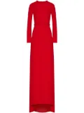 Valentino Garavani belted train gown - Red