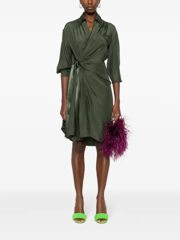 gauge81 green dress WD02 - MADE-TO-ORDER