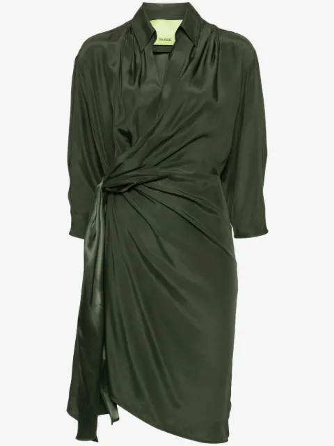 GAUGE81 Miya silk wrap dress 